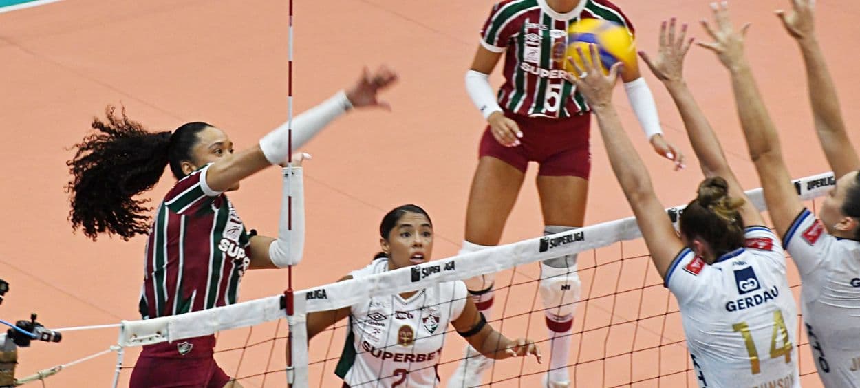 Superliga Feminina de Vôlei 20252026 Jogo Fluminense x Minas Foto Mailson Santana Fluminense FC