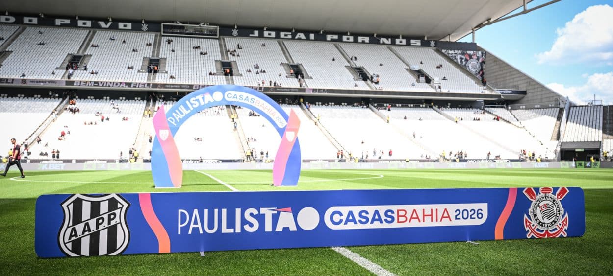 Paulistao 2026 não tem mais bet como patrocinadora principal. Crédito Rodrigo Corsi Ag Paulistão