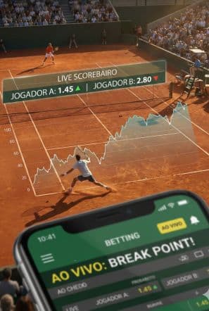 Tênis é um mercado de grandes apostas