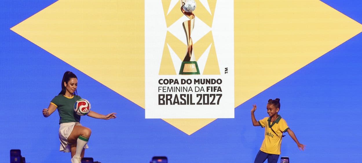 Divulgação da marca da copa do mundo feminina Creditos FIFA
